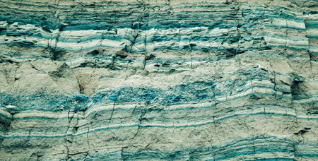 colored texture layers of the earth
