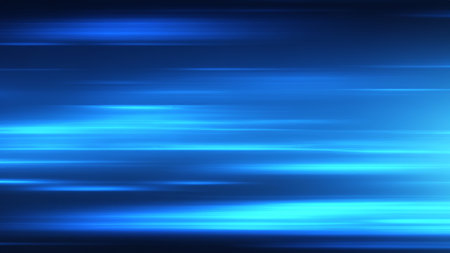 Panoramic high speed technology concept, light abstract backgroundの素材