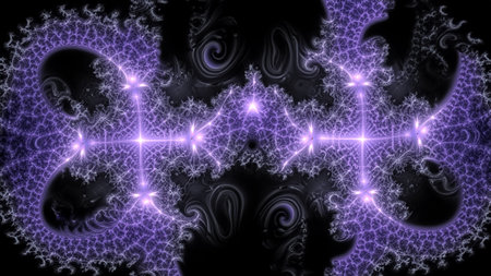 Fractal art background for creative design, Decoration for wallpaper desktopの素材