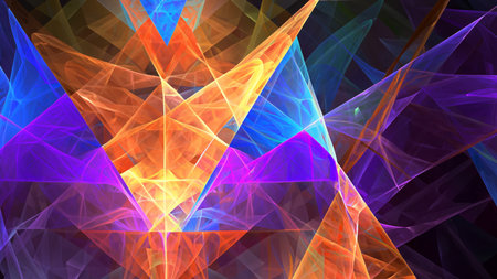 Fractal art background for creative design, Decoration for wallpaper desktopの素材