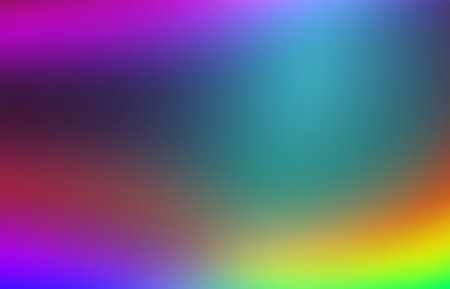 Rainbow light prism effect, Hologram reflection, crystal flare leak shadow overlay, Abstract blurred iridescent light backdropの素材