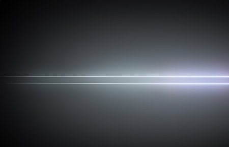 sound waves light effect on dark backgroundの素材
