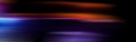 Abstract light trails in the dark backgroundの写真素材