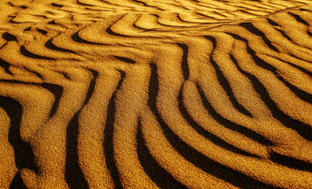 Background texture of desert sandの写真素材
