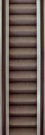 an old and abandoned escalatorの写真素材