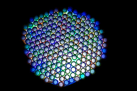 Close up many colored paper strawの写真素材