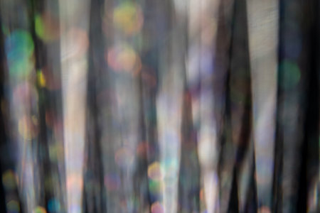 defocused glitter shiny blurry sparkles backgroundの写真素材