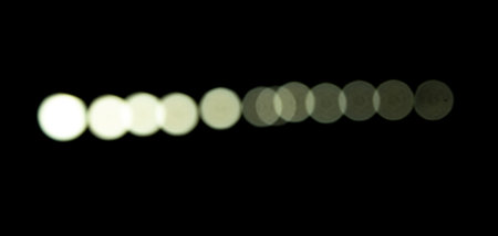 Defocused light bokeh abstract backgroundの写真素材