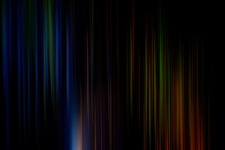 speed light line motion blur on dark backgroundの写真素材