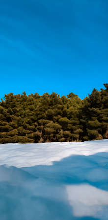 landscape with skyの写真素材