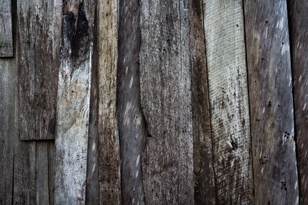 Wood vertical old. Reclaimed Old Wood Slats Rustic shabby Background. Home Interior Design Element...