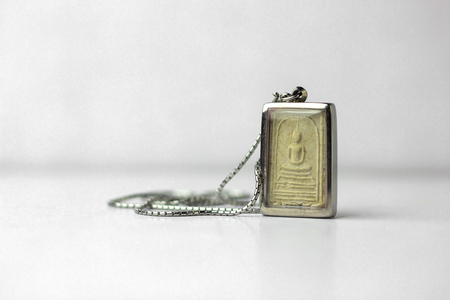 Pendant Amulet Amulet in thailand.の写真素材