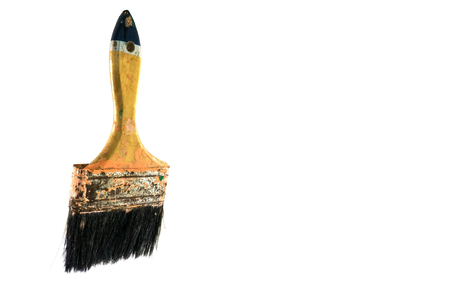 Paint brush tools Isolated on white background,clipping path.の写真素材