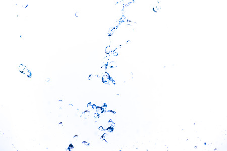 Water splash on white background.の写真素材