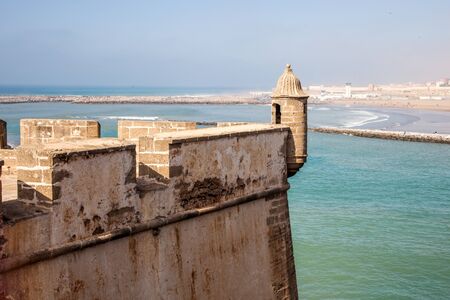 fortress on the Atlantic oceanの写真素材