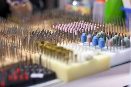 Cutters for manicure machine