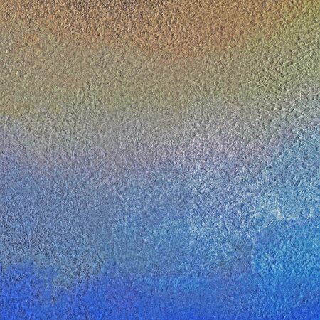 Abstract color background with a smooth transition from warm colors to cool colors.の写真素材