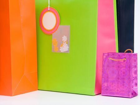 Shopping bags #1の写真素材