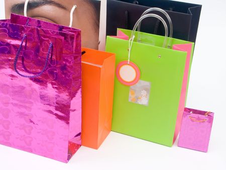 Shopping bags #2の写真素材