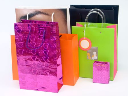 Shopping bags #4の写真素材