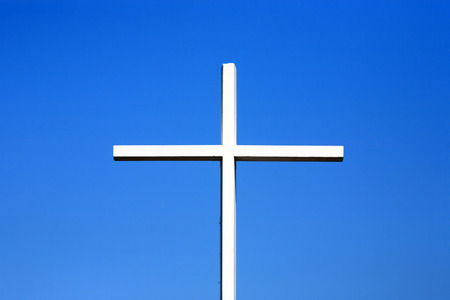 cross of the cathedral of brasilia city capital of brasilの写真素材
