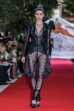 PARIS - JULY 4   on aura tout vu fall winter 2012 fashion show at Paris fashion week July 4, 2012 in Paris ,Franceのeditorial素材