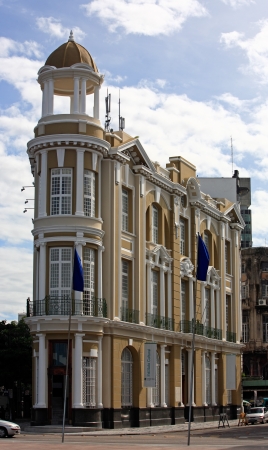 building in old recife pernambuco state brazilのeditorial素材
