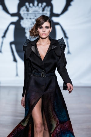 PARIS - JANUARY 23, 2013   on aura tout vu spring summer 2013 fashion show at Paris fashion week January 23, 2013 in Paris ,Franceのeditorial素材