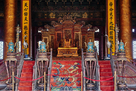 Taihedian hall of supreme harmony  imperial palace Forbidden City of Beijing Chinaのeditorial素材