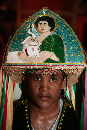 Sao Luis Do maranhao , Brazil-june 22th 2008 : bumba meu boi festival music celebration every...