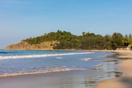 Ngapali Beach Rakhine state Myanmarの写真素材