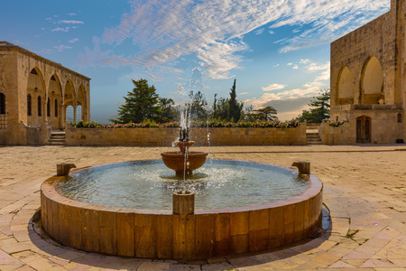 Emir Bachir Chahabi Palace Beit ed-Dine in mount Lebanon Middle eastの写真素材