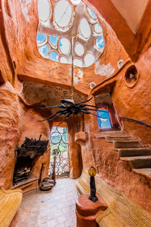 Villa De Leyva, Colombia  - February 8, 2017 : Casa Terracota House Villa de Leyva Boyaca in Colombia South Americaのeditorial素材