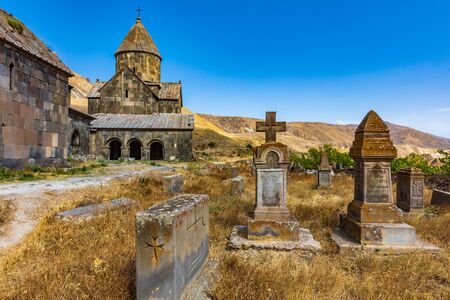 Vorotnavank church near vorotan landmark of Syunik province Armenia eastern Europeの写真素材