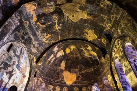 cave monastery of Vardzia landmark of Samtskhe Javakheti region Georgia eastern Europeの写真素材