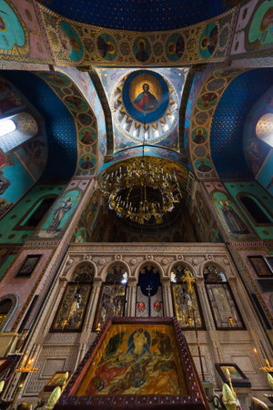 Sioni cathedral indoors landmark of Tbilisi Georgia capital city eastern Europe