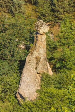 rock forest of Zangezur Mountains in Goris landmark of Syunik province Armenia eastern Europeの写真素材