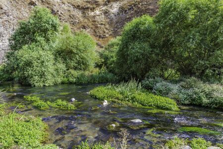 Vorotan river landmark of Syunik province Armenia eastern Europeの写真素材