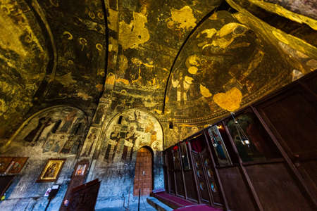 cave monastery Vardzia Samtskhe Javakheti Georgia Europe landmarkのeditorial素材