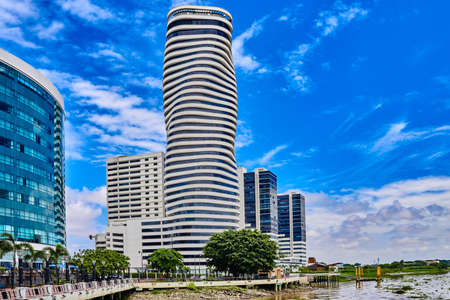 Malecon 2000 Guayaquil Ecuador landmarkの写真素材