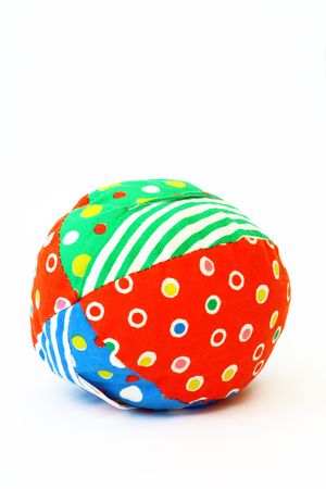 rag toy ballの写真素材