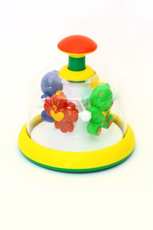 whirligig toy Carouselの写真素材