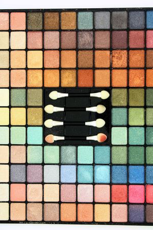makeup paletteの写真素材