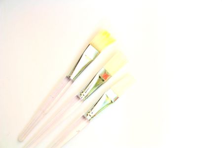 Makeup brushesの写真素材