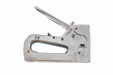 Staple gun isolated on white