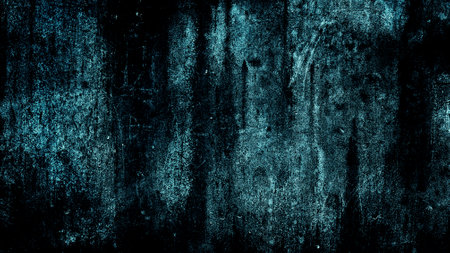 grunge abstract texture blue wall concrete backgroundの写真素材