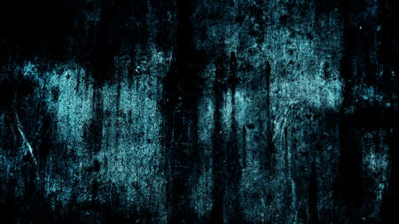 grunge abstract texture blue wall concrete backgroundの写真素材