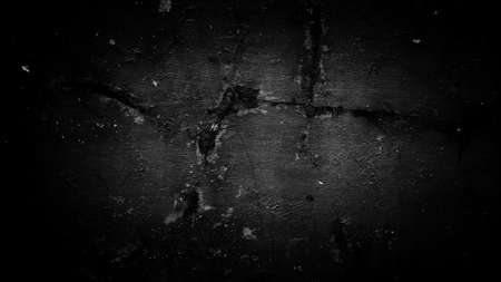 black texture background of old concrete. grunge background.の写真素材