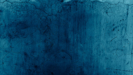 blue black texture background of distressed wall concreteの写真素材