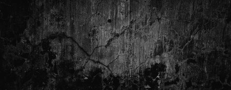 dark black texture background of wall concreteの写真素材